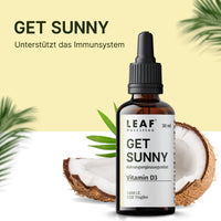 GET SUNNY | Olio MCT, Vitamina K2 e Vitamina D3